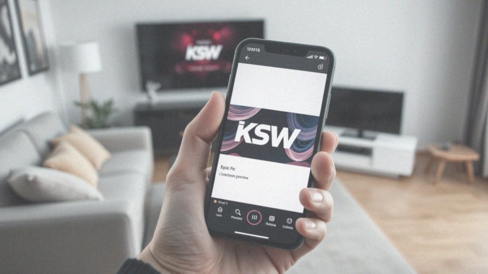 Jakie są wymagania dotyczące oglądania gali na urządzeniach mobilnych?