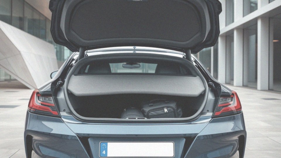 Jakie są dane o masie i pojemności bagażnika w BMW M8 Coupé?