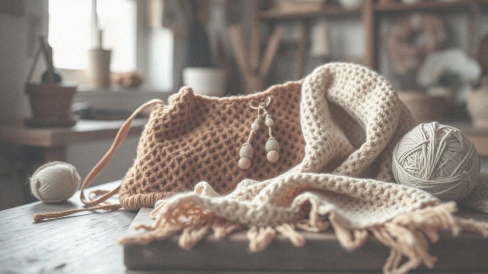 Jakie szydełkowe dodatki mogą uzupełniać styl boho?