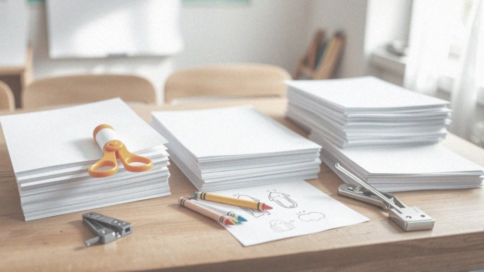 Jakie materiały są potrzebne do zrobienia książki z kartek A4?