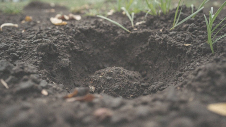 Jak wykopać dołek pod sadzonkę drzewka owocowego?