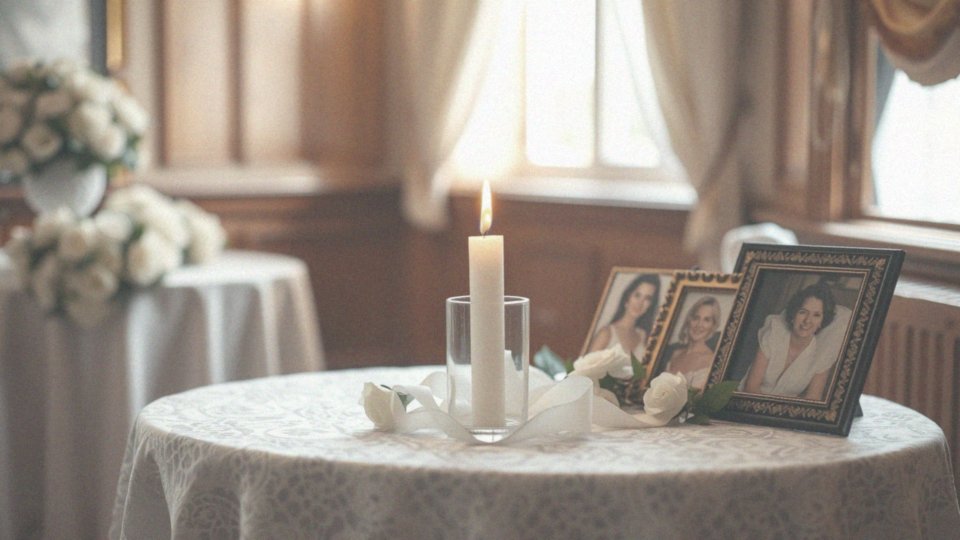 Jak świeca symbolizuje obecność zmarłych podczas wesela?